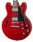 Gibson ES339 Figured Sixties Cherry Electric Guitar with Case Body View